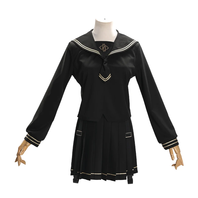 Косплей-костюм для девочек из игры Фронтлайн UMP45 загала черная школьная форма