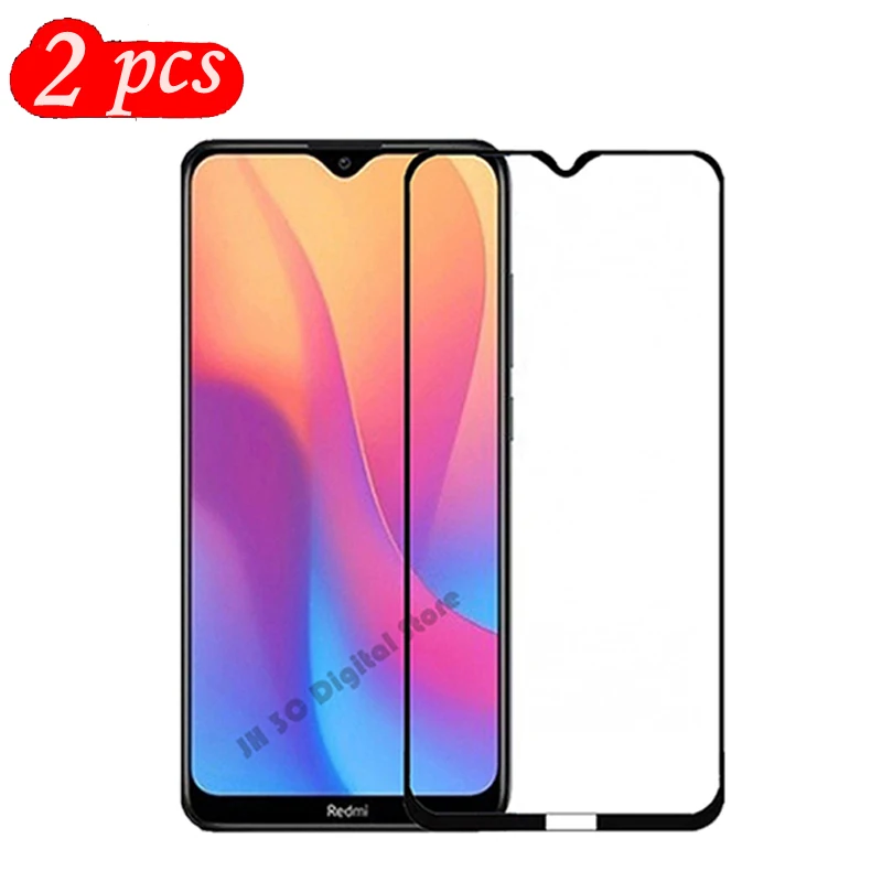 2 шт. полноэкранная защита закаленное стекло для Xiaomi Redmi Note 8T взрывозащищенное