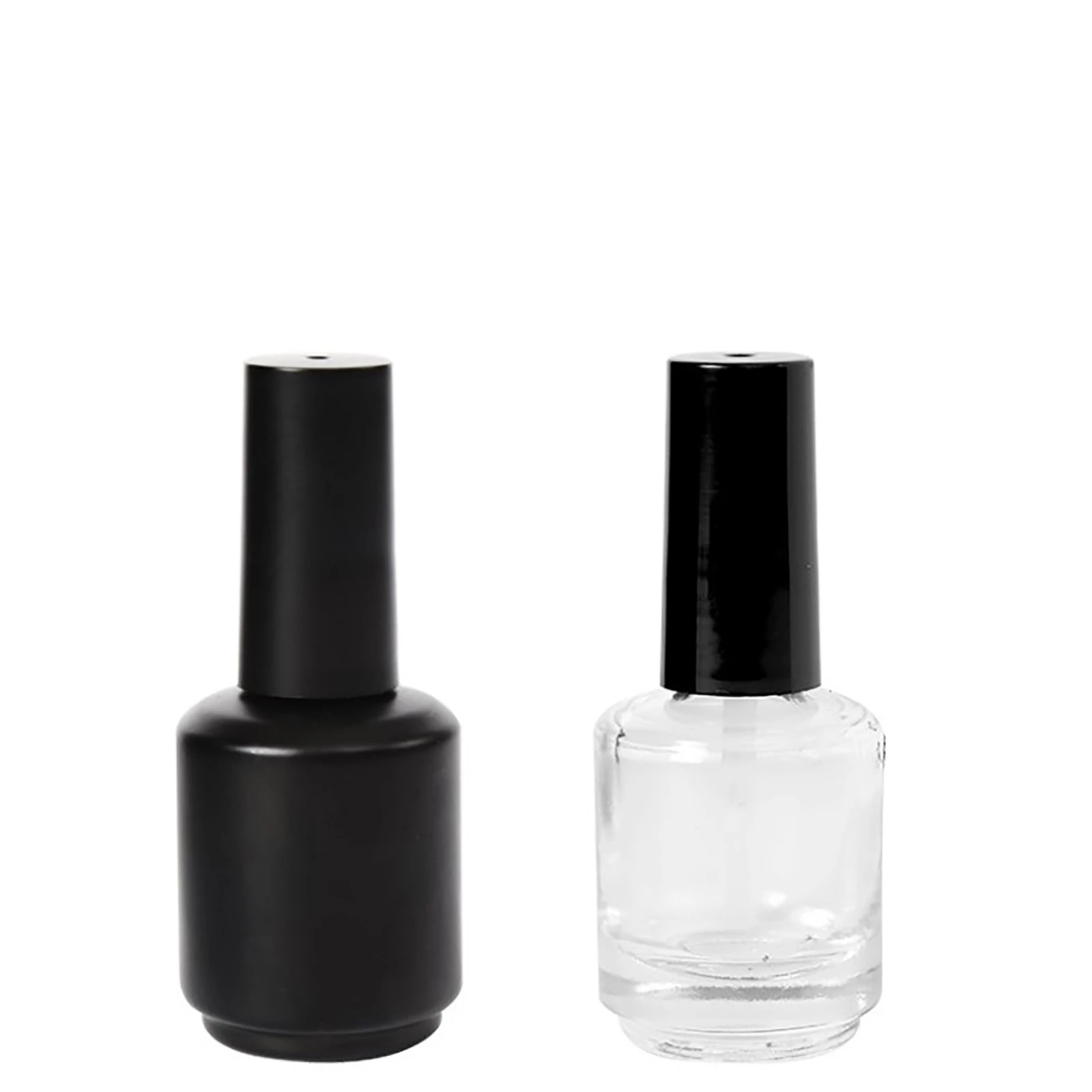 

5 Pieces 15ml Glass Nail Polish Bottles Empty Refillable Nail Polish Bottle Containers With Brush Cap For Nail Art Sample