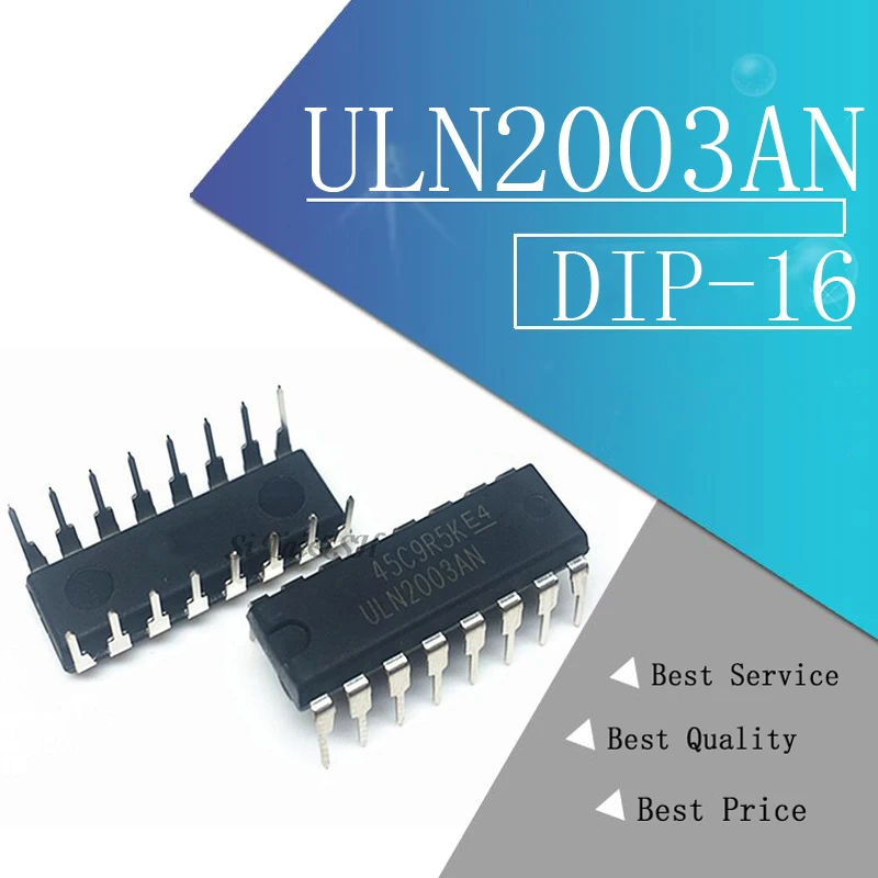 10 шт. ULN2003AN DIP16 ULN2003A DIP-16 ULN2003 ULN2003APG DIP новый и оригинальный IC | Электронные