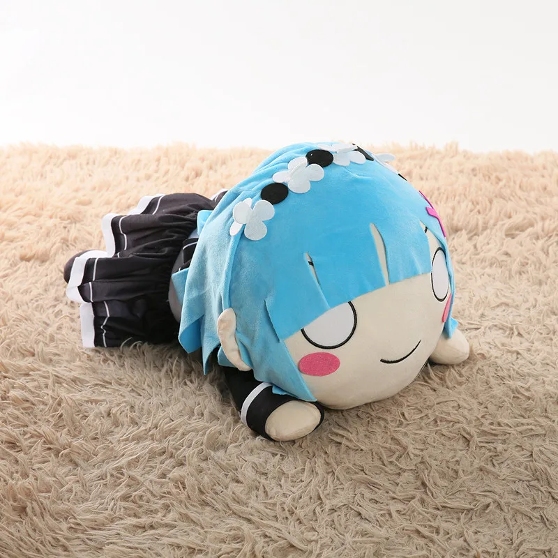 50 см японское аниме Re: Zero Hajimeru Isekai Seikatsu мультфильм Rem плюшевые куклы мягкая