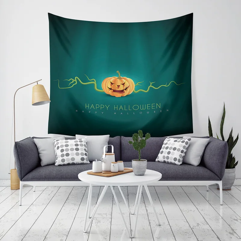Новейшая мода гобелен печать 2019 Хэллоуин корзинка для Хэллоуина Ужасный Призрак