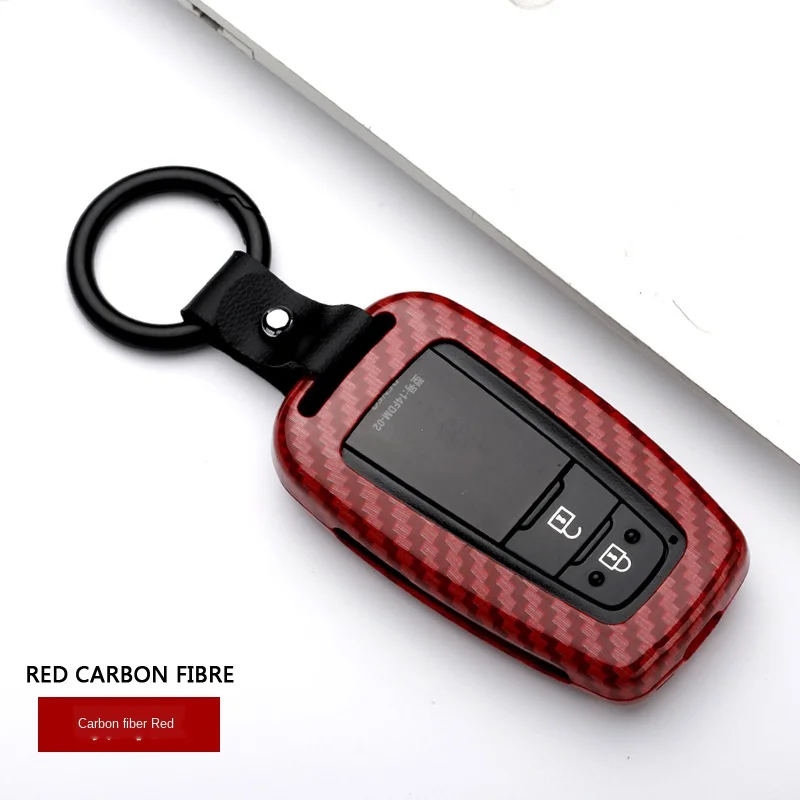 Чехол для автомобильного ключа Toyota 8 поколения чехол Camry Prada из углеродного сплава