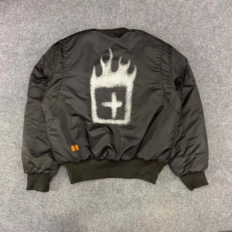 Новинка мужская куртка бомбер с тревисом Скоттом Astroworld 1:1 Высококачественная