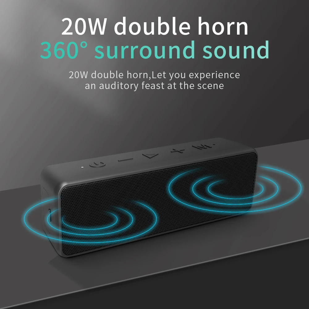 CYBORIS оригинальный 20 Вт Портативный Беспроводной Bluetooth Динамик V5.0 наушники