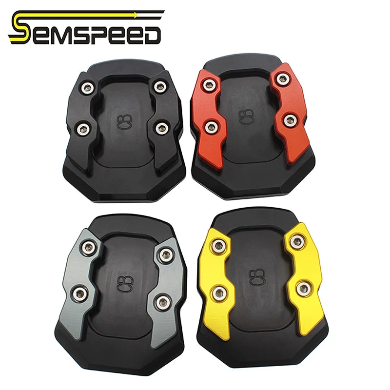 

For Honda CBR CB650F R CB500F/X CBR 250/300/500 R Motorcycle accessories CNC Side Stand Enlarger Kickstand Extension Plate Pad