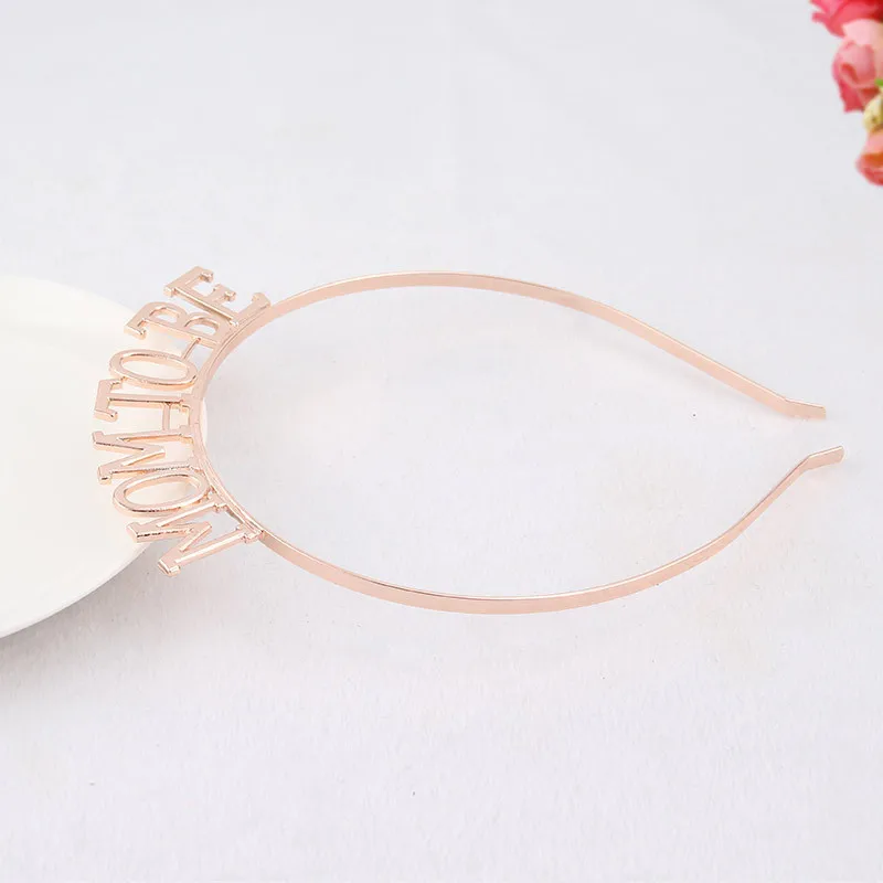 Повязка на голову с надписью Mom To Be для вечеринки | Дом и сад