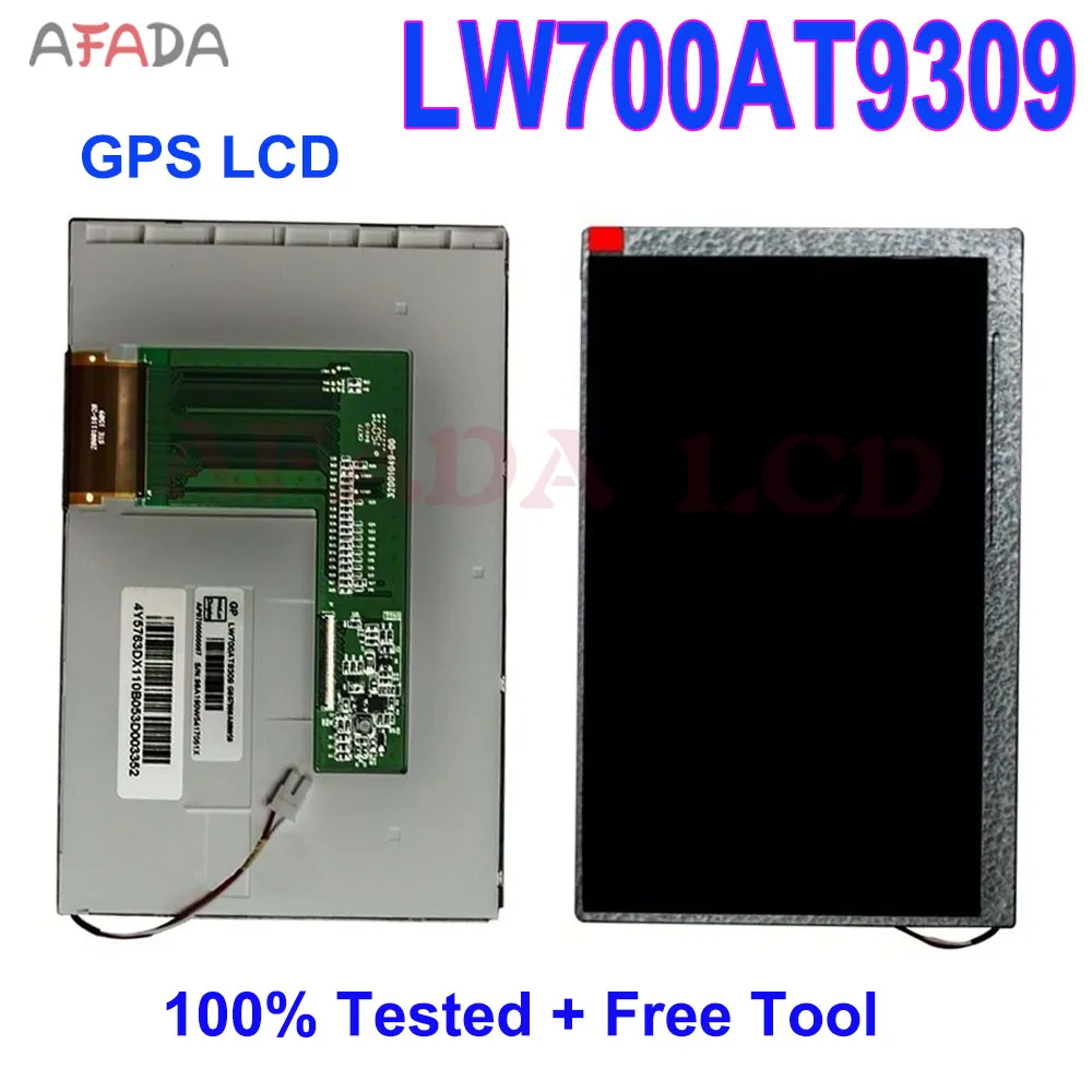 

2PCS 7.0'' Original LCD screenGPS LW700AT9309 LCD Display Replacement panel Replacement