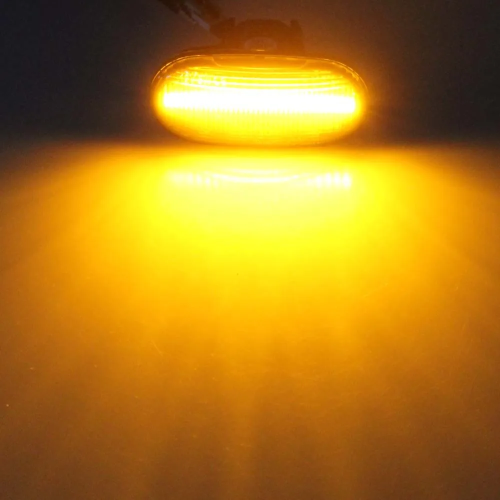 For Honda Civic Del Sol S2000 Acura Integra Side Marker Turn Signal Light Fender Leaf Lamp Cover LED Bulbs 1 pair | Автомобили и