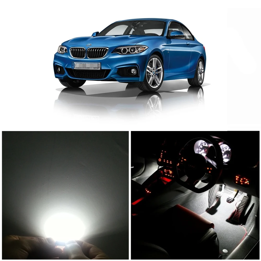 Автомобипосылка светодиодный комплект WLJH 18x Canbus для салона BMW E92 3 Series Coupe 328i 335i 335d M3