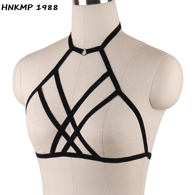 Эластичный бюстгальтер 90-ое нижнее белье пояс БДСМ женское сексуальное - купить