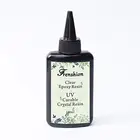 100 мл УФ Смола твердый кристально прозрачный клей ультрафиолетовая отверждаемая эпоксидная смола ювелирные изделия Прямая поставка