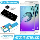 ЖК-дисплей 5,5 ''OLEDAMOLED для SAMSUNG Galaxy A7 2016, ЖК-дисплей A710, ЖК-дисплей A710F A710M, дисплей с сенсорным экраном и дигитайзером в сборе