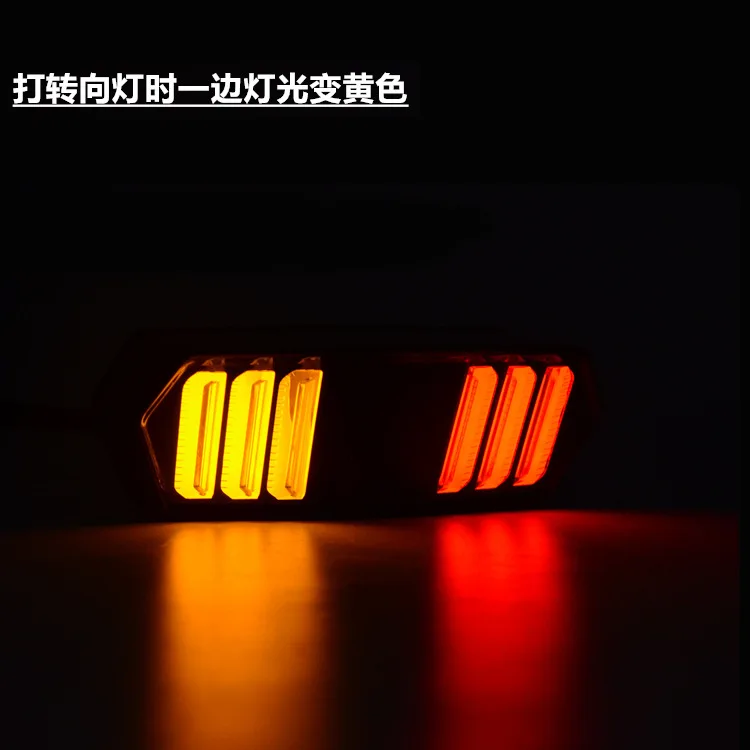 

Honda MSX125 CBR650F CTX700 CTX700N Motorcycle LED Tail Light Running Stop Brake Rear Warning Turn Signal Indicator Lamp