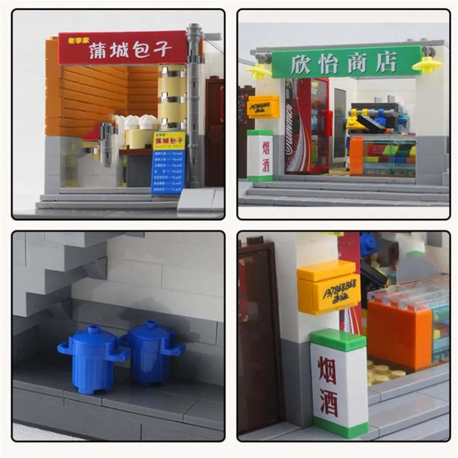 XINGBAO 01103 2706Pcs креативный город МОС Друзья серии городской набор для строительства