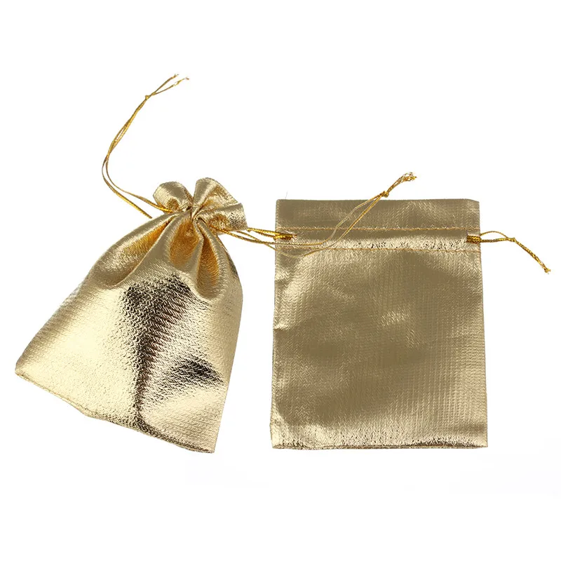 

25pcs 7*9/9*12cm Mix Color Drawable Christmas Pouch Hot Stamping Organza Gift Bags For Jewelry Wedding Packing F1736