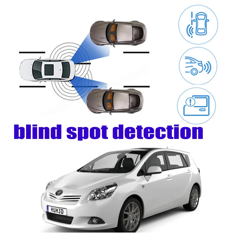 

Car BSD BSA BSM Blind Area Spot Warning Safety Drive Alert Mirror Rear Radar Detection System For TOYOTA Verso EZ SportVan AR20