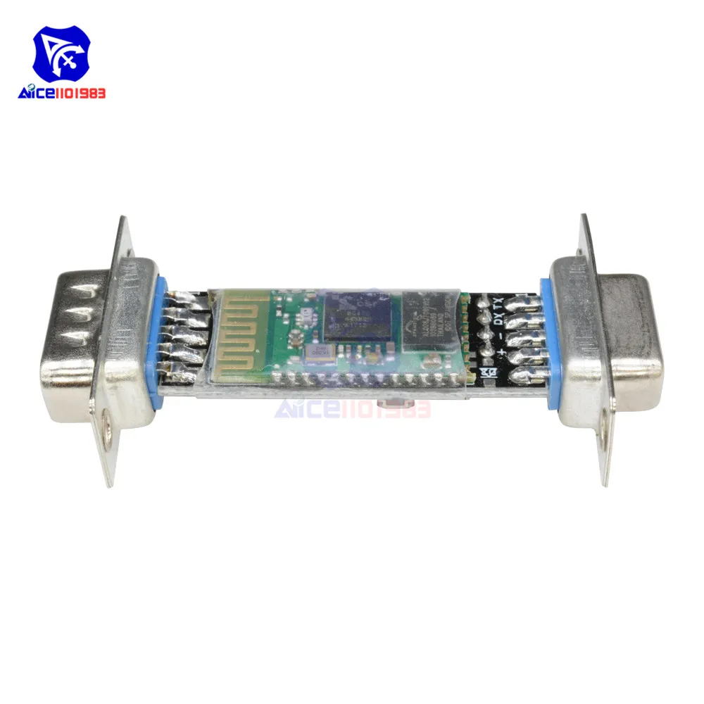 Адаптер diymore для Arduino модуль-преобразователь с RS232 на Bluetooth V2.0 разъем DB9 разъема Male