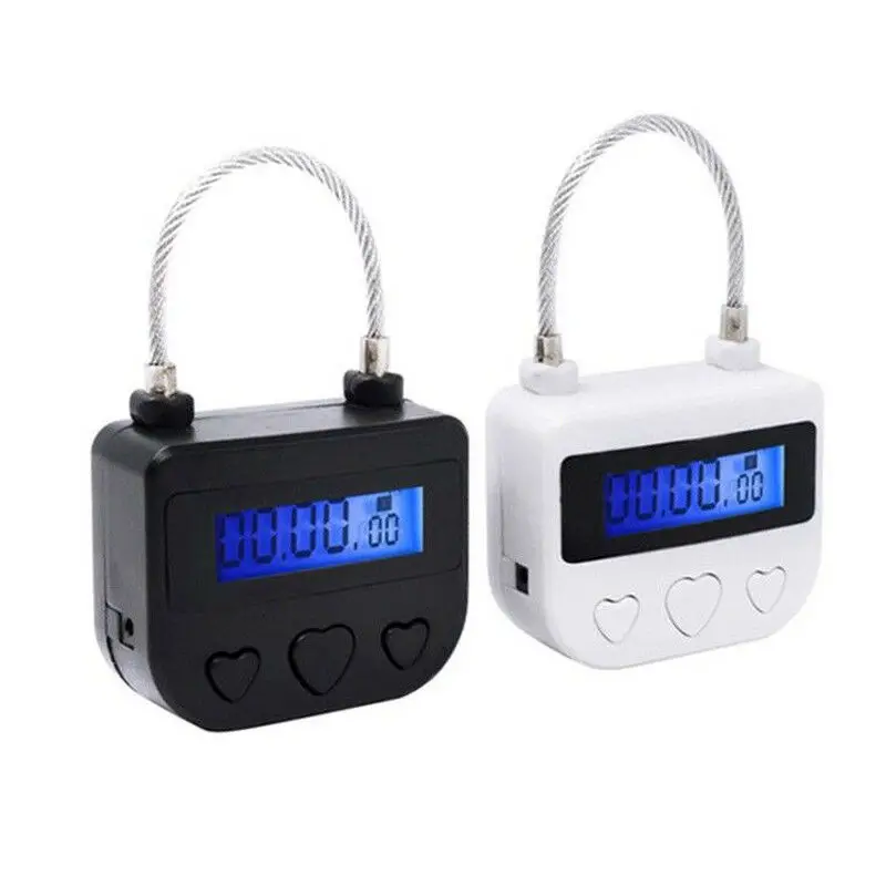 

1pcs Rigid Plastic Home Outdoor Hotel Room Time Lock Waterproof Switch Padlock