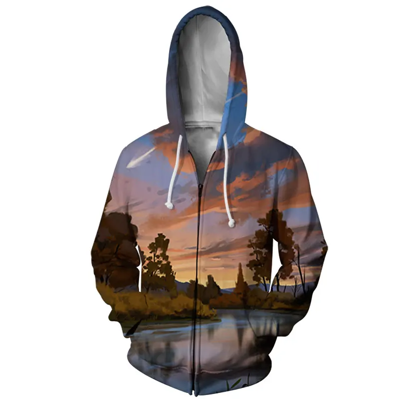 

JUMEAST, Мужская толстовка на молнии с 3D принтом, обычный стиль, на молнии, с капюшоном для мужчин, с длинным рукавом, толстовка с капюшоном, иску...