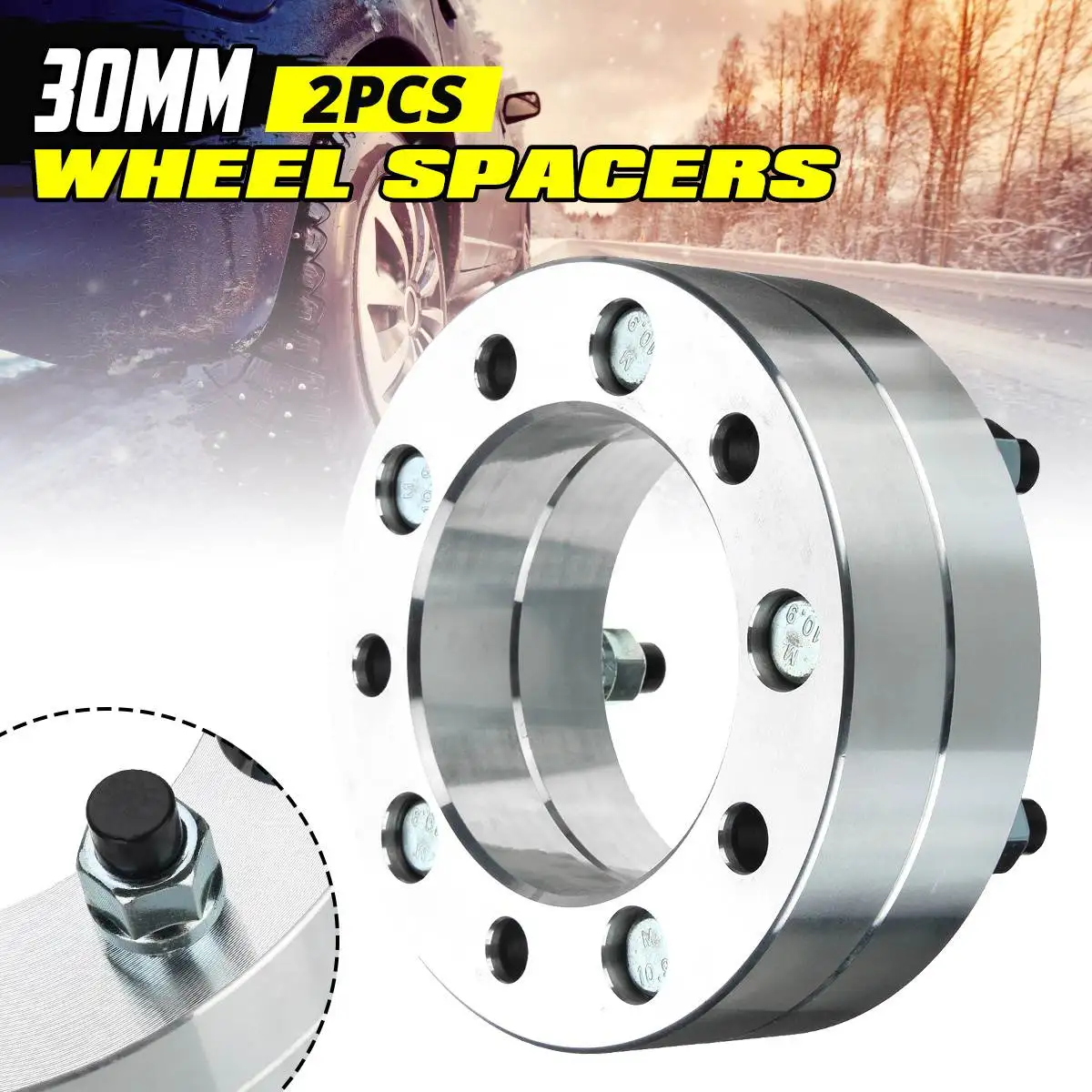

2/4pcs 30mm Wheel Spacer Adapter PCD 5x139.7mm CB 108mm M12x1.25 Wheel Spacer Adapters For Suzuki Jimny Vitara