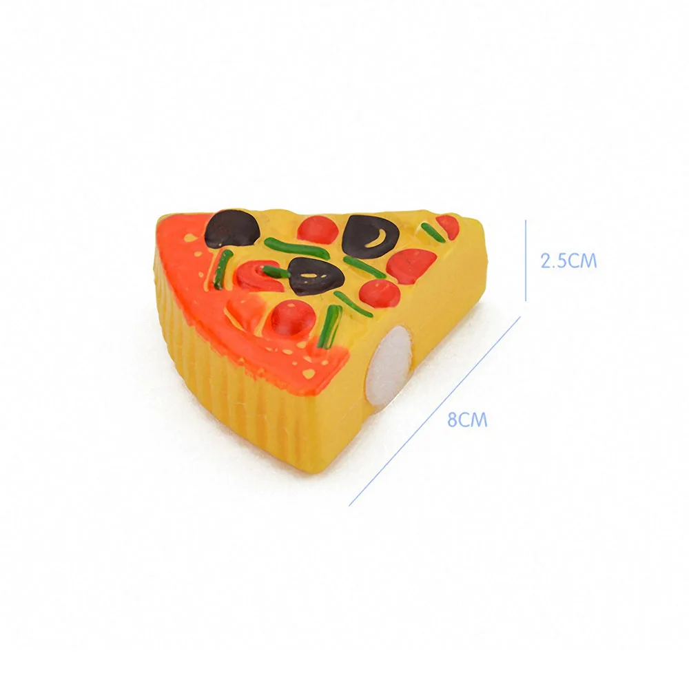 

1set Kids Cutting Pizza Model Block Plastic Cook Food Educational Toys for Children Model Building Kits for Assembly Diy Toys