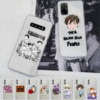 ouran high school host club phone case for samsung a 10 20 30 50s 70 51 52 71 4g 12 31 21 31 s 20 21 plus ultra