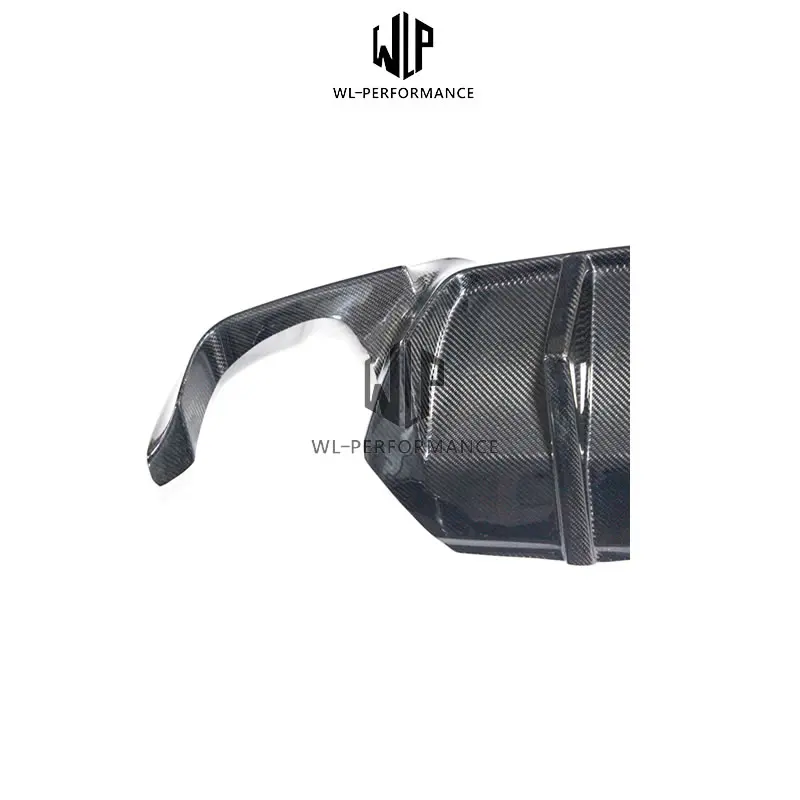 F10 F18 высокое качество карбоновое волокно Авто Задние губные фартуки для BMW 5 серии