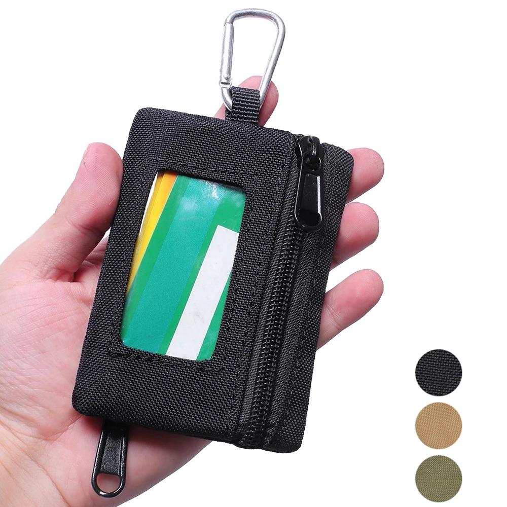 

Tactical Wallet Military Coin Purse Mini EDC Tool Pouch Key Holder Money Case Card Bag Pack Waist Bag for Hunting Camping