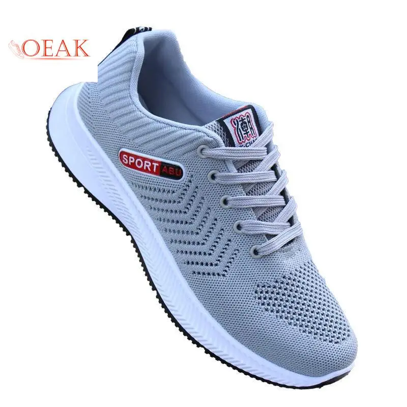 

Men's shoes new lace-up mesh white shoes sports shoes men's fashion casual flat shoes driving shoes outdoor work shoes