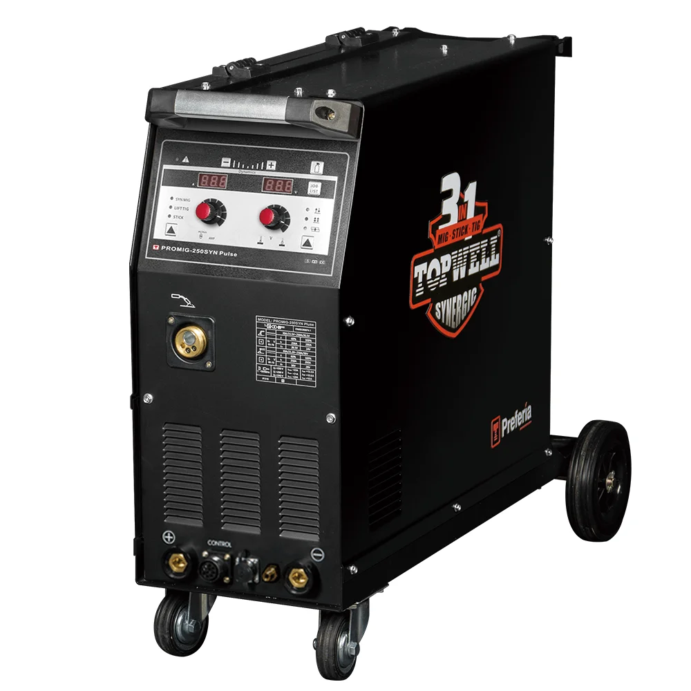 

digital synergic aluminium pulse mig welder welding machine