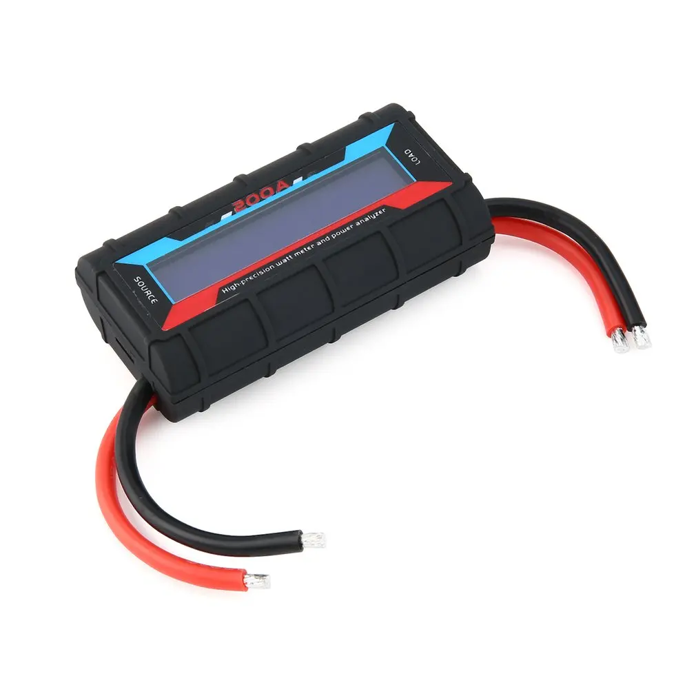 DC 60V 200A Баланс напряжения батареи Высокоточный Ватт метр анализатор мощности