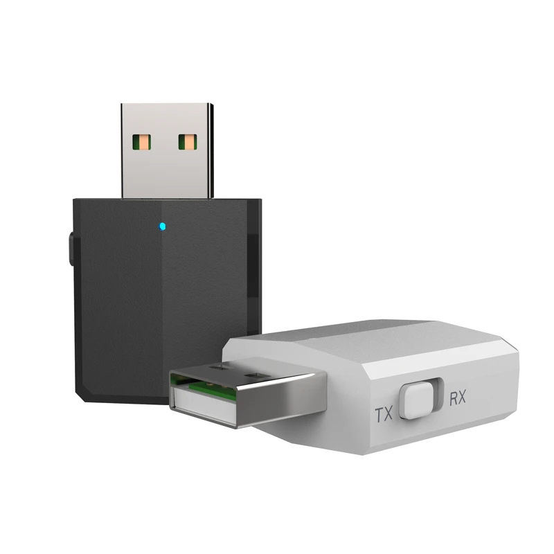 USB Bluetooth 5,0 адаптер передатчик ТВ приемник 3 в 1 Bluetooth Беспроводные адаптеры для ПК автомобильный комплект с кнопкой переключения