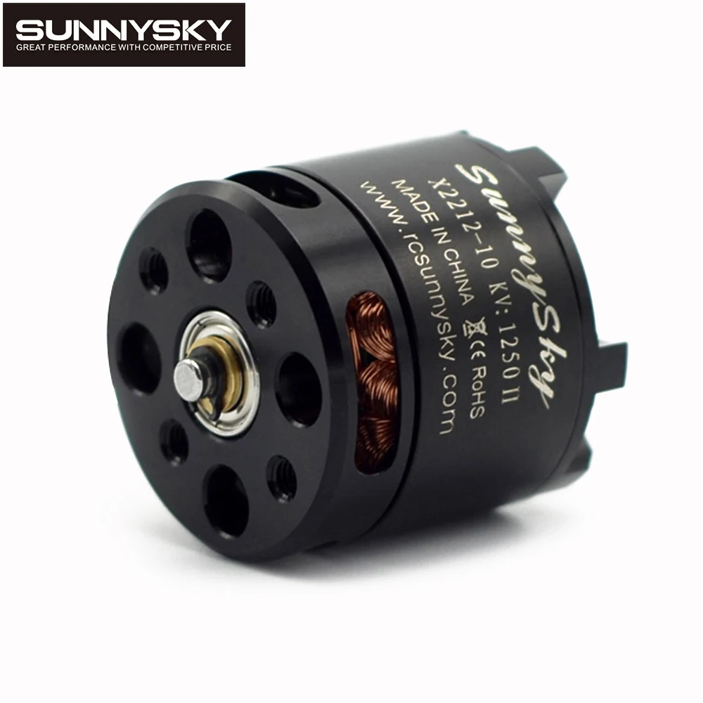 Sunnysky X2212 980KV/1250KV/KV1400/2450KV 2 4S бесщеточный двигатель (короткий вал) для