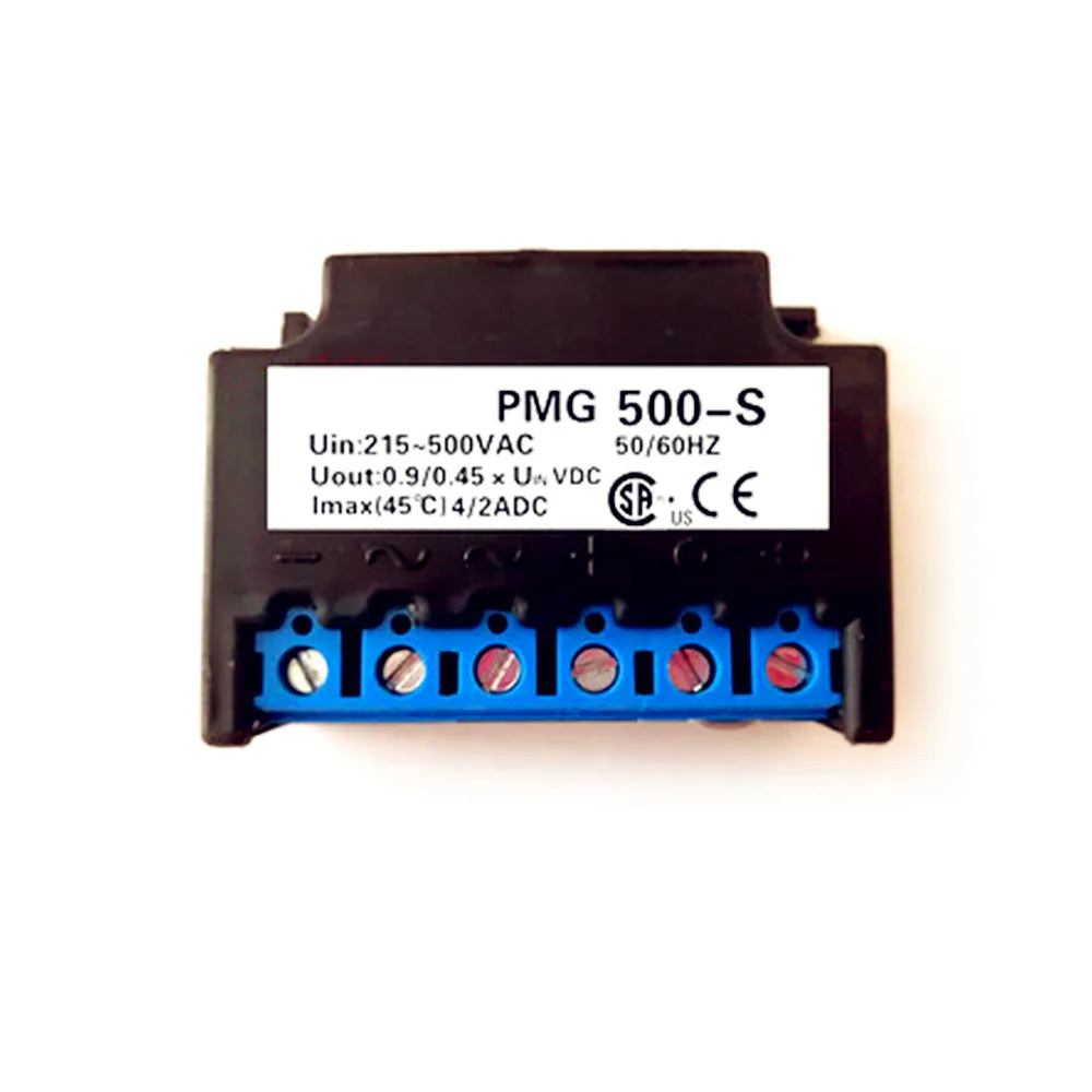 Может заменить PMG 500 S трансформатор выпрямителя 830199047 215 В переменного тока 50 / 60 Гц
