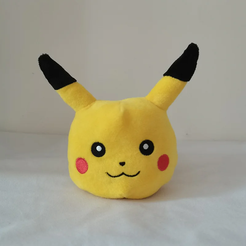 Покемон детектив Пикачу мягкая плюшевая игрушка Двусторонняя аниме фильм