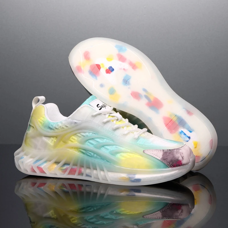 

Street Shoes Italian Fashion Men Casual Shoes 2020 Streetwear Sneakers Sport For Slides Men's Causal Safety