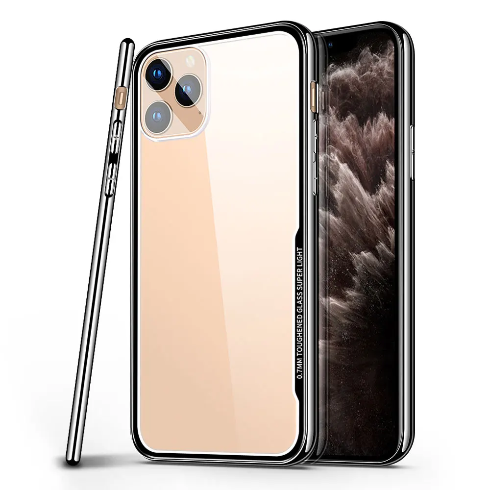 Защитный чехол KISSCASE из закаленного стекла для Samsung S10 S10E Plus S9 с покрытием