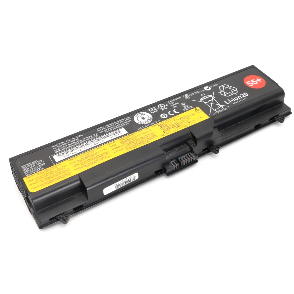 Аккумулятор для ноутбука SHUOZB 42T4911 10 8 В 57Wh 5200 мАч Lenovo ThinkPad 42T4912 L410 L412 L420 L421 W510 L510 L520