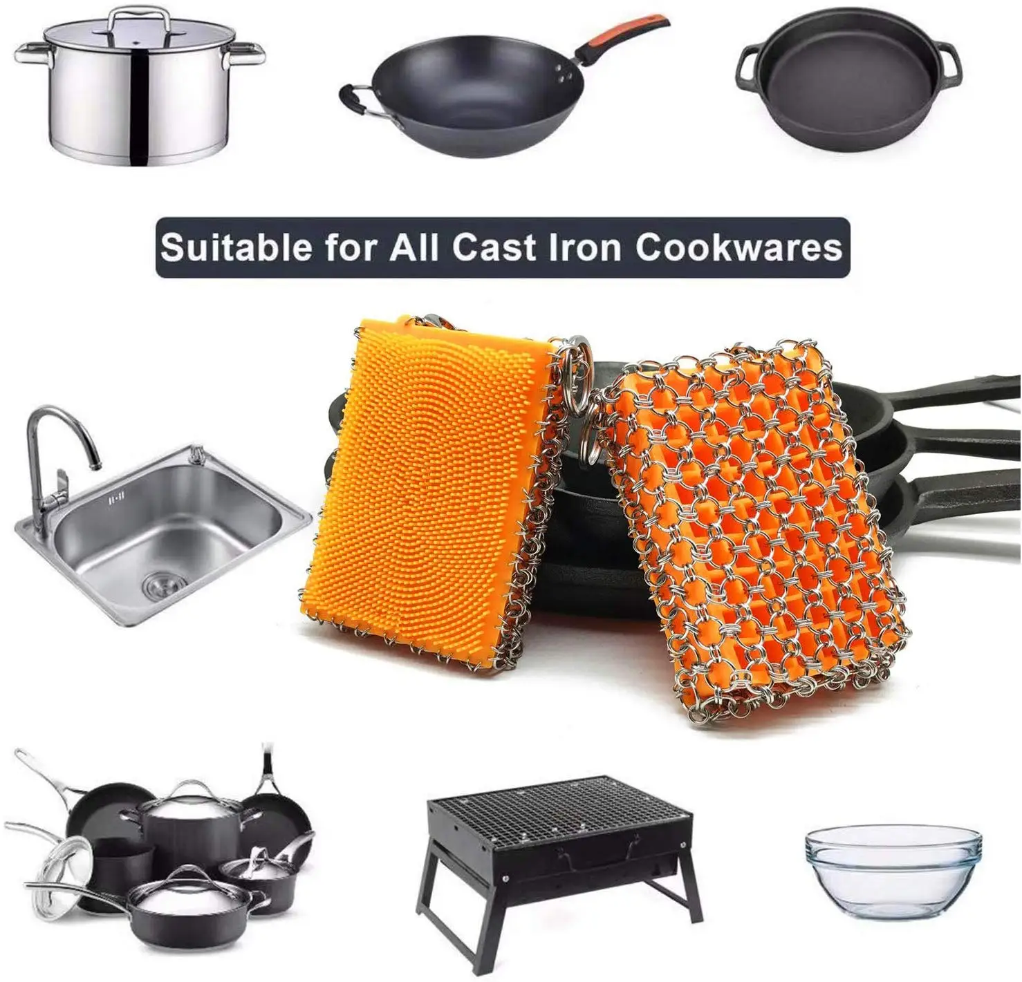 

Cleaner Dishes Washing Sponges Magic Kitchen Cleaning Magic Sponge Eraser Microfiber Clean Home Supplies