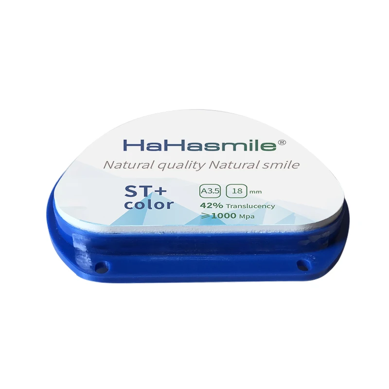 Чистый блок Hahasmile высокой 42% прозрачности CAD CAM стоматологический предварительно