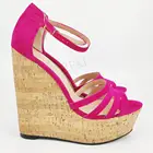 Женские босоножки на платформе, вечерние высоким каблуком, размеры 34 43 44 52