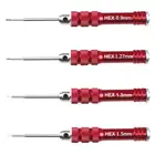 Набор инструментов с шестигранной отверткой горячая Распродажа для радиоуправляемого вертолета, дрона, модели самолета 0,91,271,31,5 мм, инструменты для ремонта