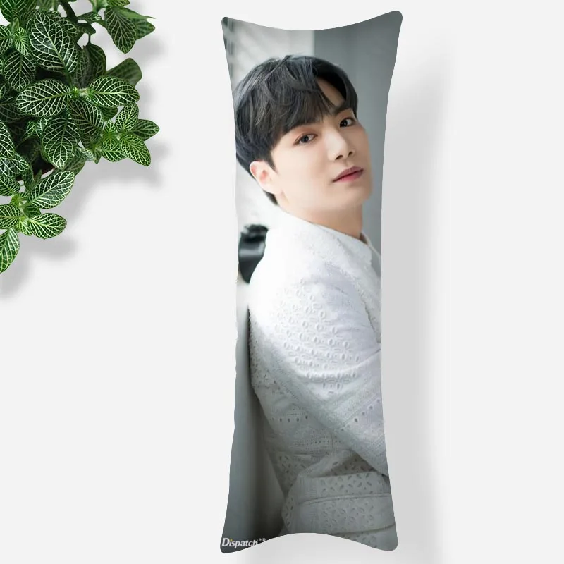 50x150 см наволочка для подушки JR NUɾST Kpop с 3D двухсторонним принтом Шелковая