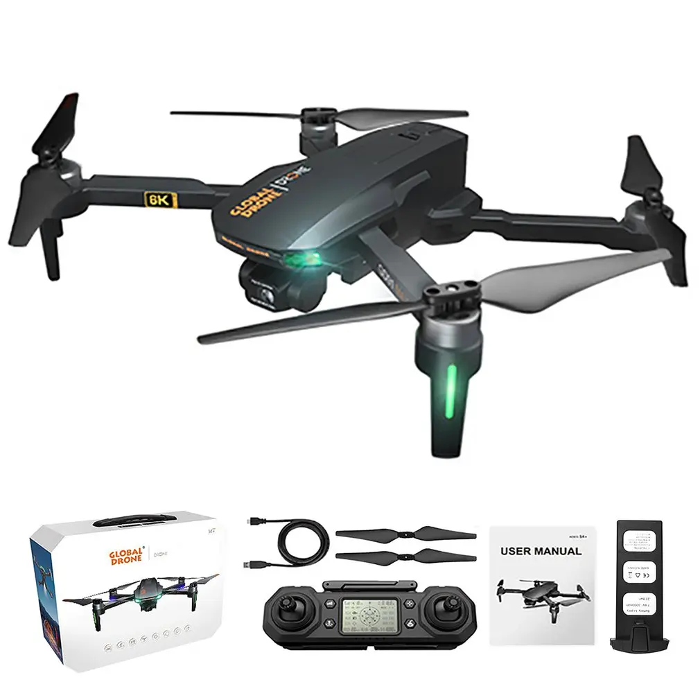 

Квадрокоптер GD91Max с HD-камерой 6K, GPS, Wi-Fi