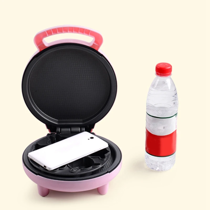 

Multi-Function Cake Machine, Automatic Mini Children's Cartoon Electric Baking Pan, Baking and Baking Small Breakfast Pot Nation