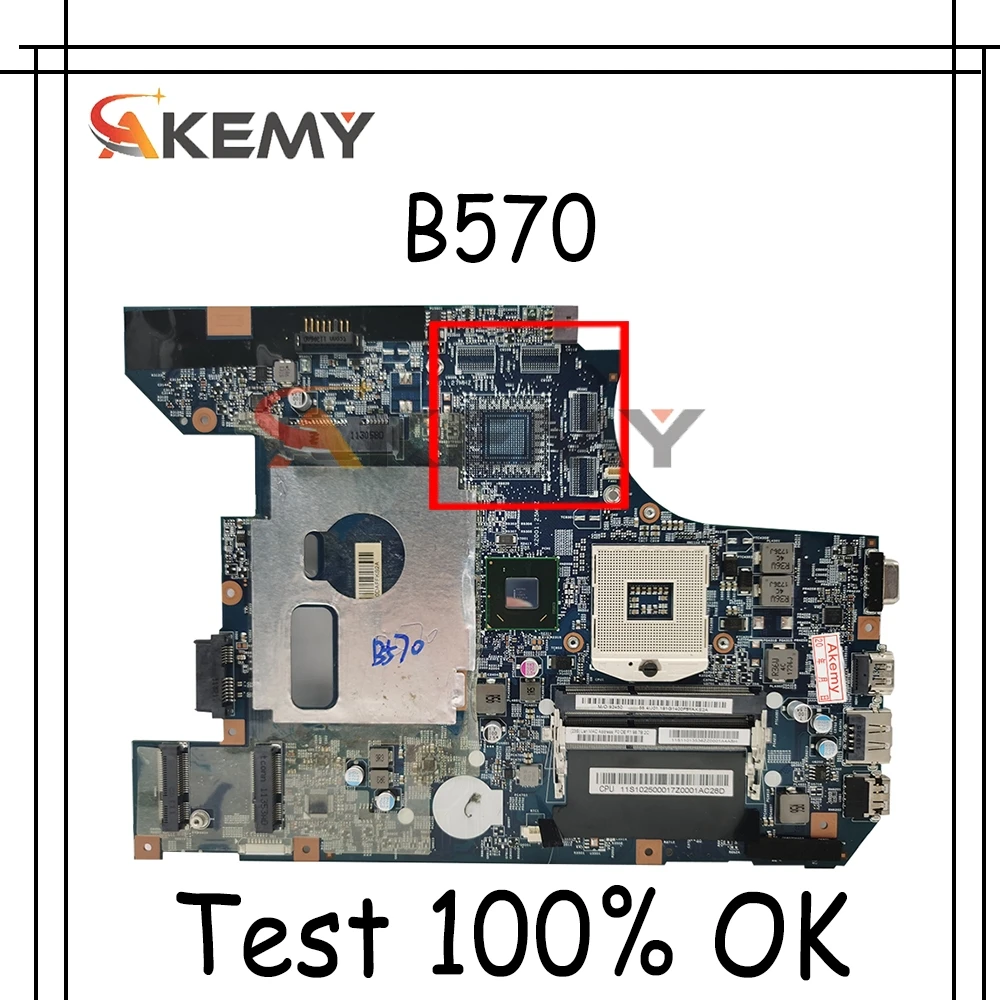 

Laptop Motherboard For LENOVO Ideapad B570 V570 Mainboard 10290-2 48.4PA01.021 11S11013536ZZ HM65 DDR3