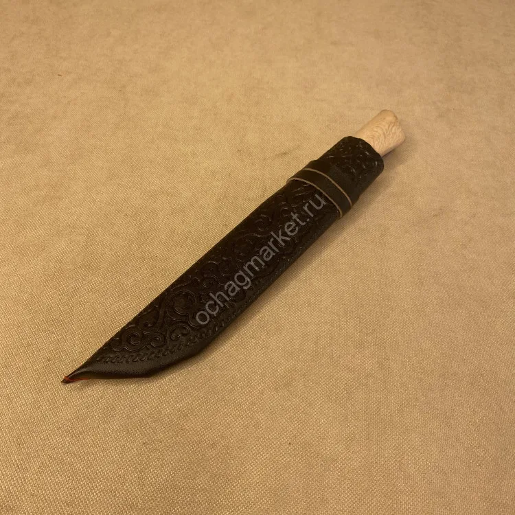 Узбекский нож пчак Кухонный УП 98.Нож ПЧАК. Ручная работа. с ножнами для кухни