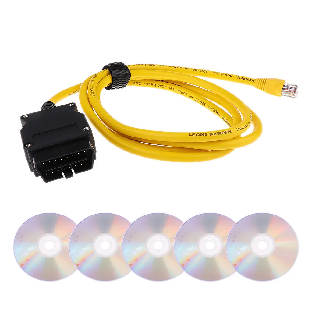 23 4 V50.3 кабель передачи данных ENET Ethernet к интерфейсу OBD стандартный код для BMW |