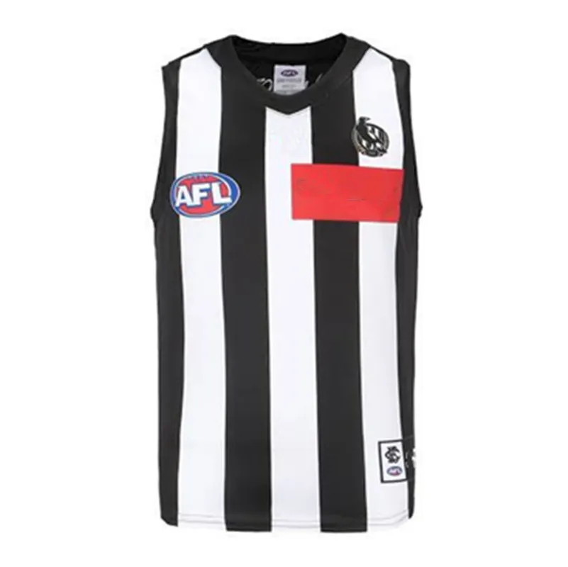 Мужская футболка для дома AFL COLLINGWOOD MAGPIES 2019 размер S-3XL печать имена и номера под
